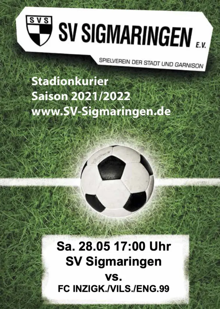 SV Sigmaringen - FC 99